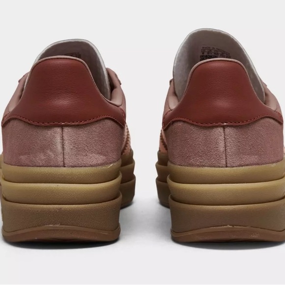 New in box adidas gazelle bold-clay, orange and ruby - Picture 4 of 5